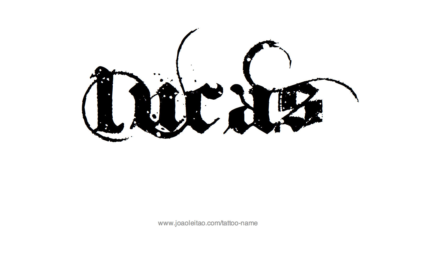 Tattoo Design Name Lucas