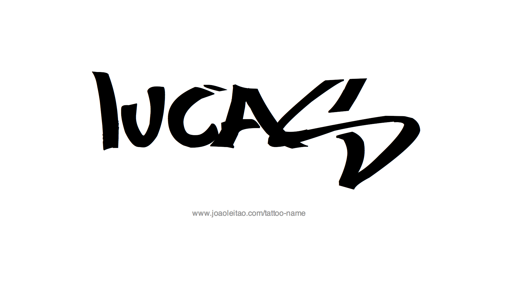 Tattoo Design Name Lucas