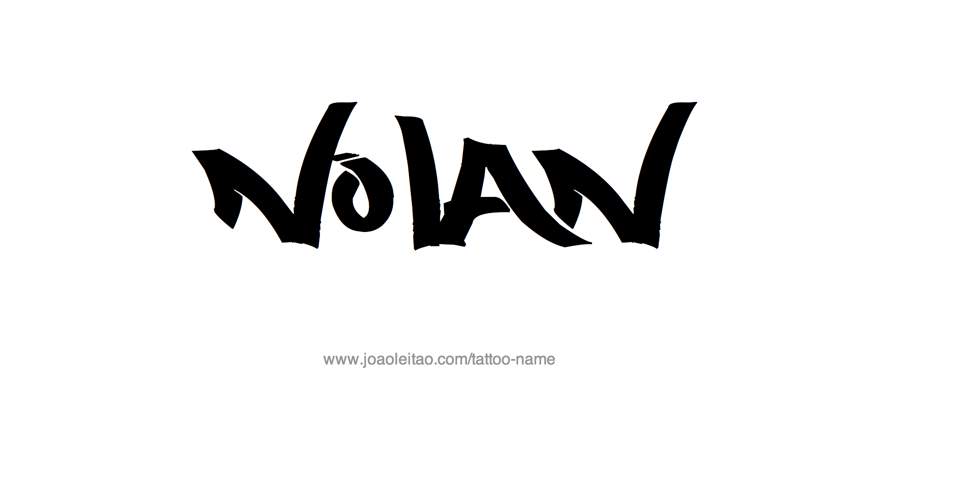 Tattoo Design Name Nolan 