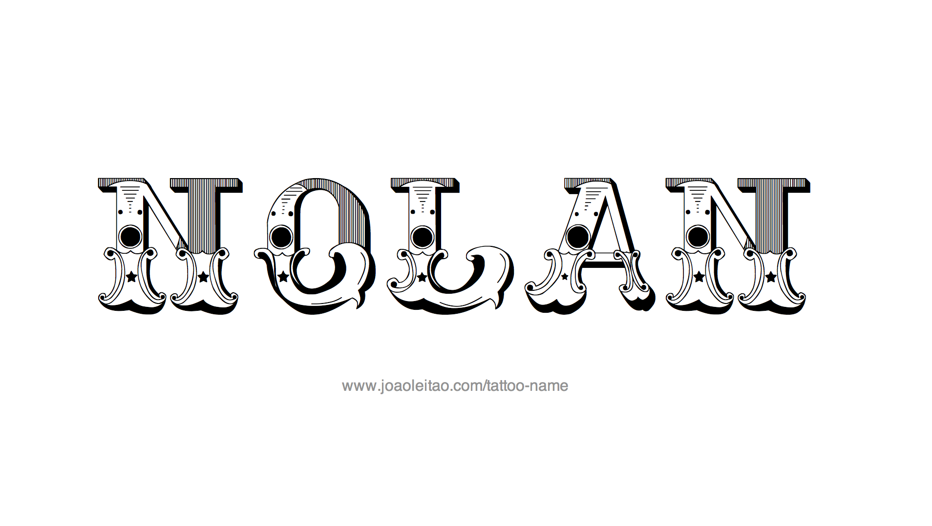 Tattoo Design Name Nolan 