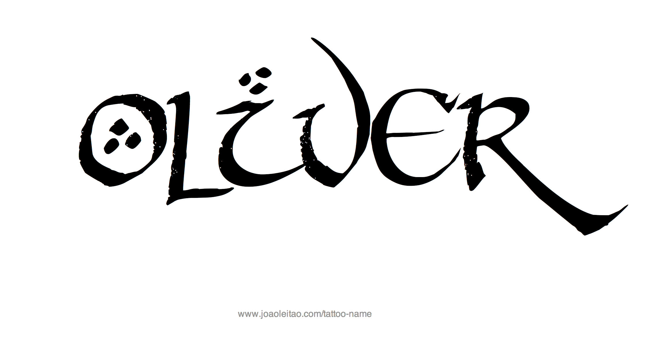 Tattoo Design Name Oliver 