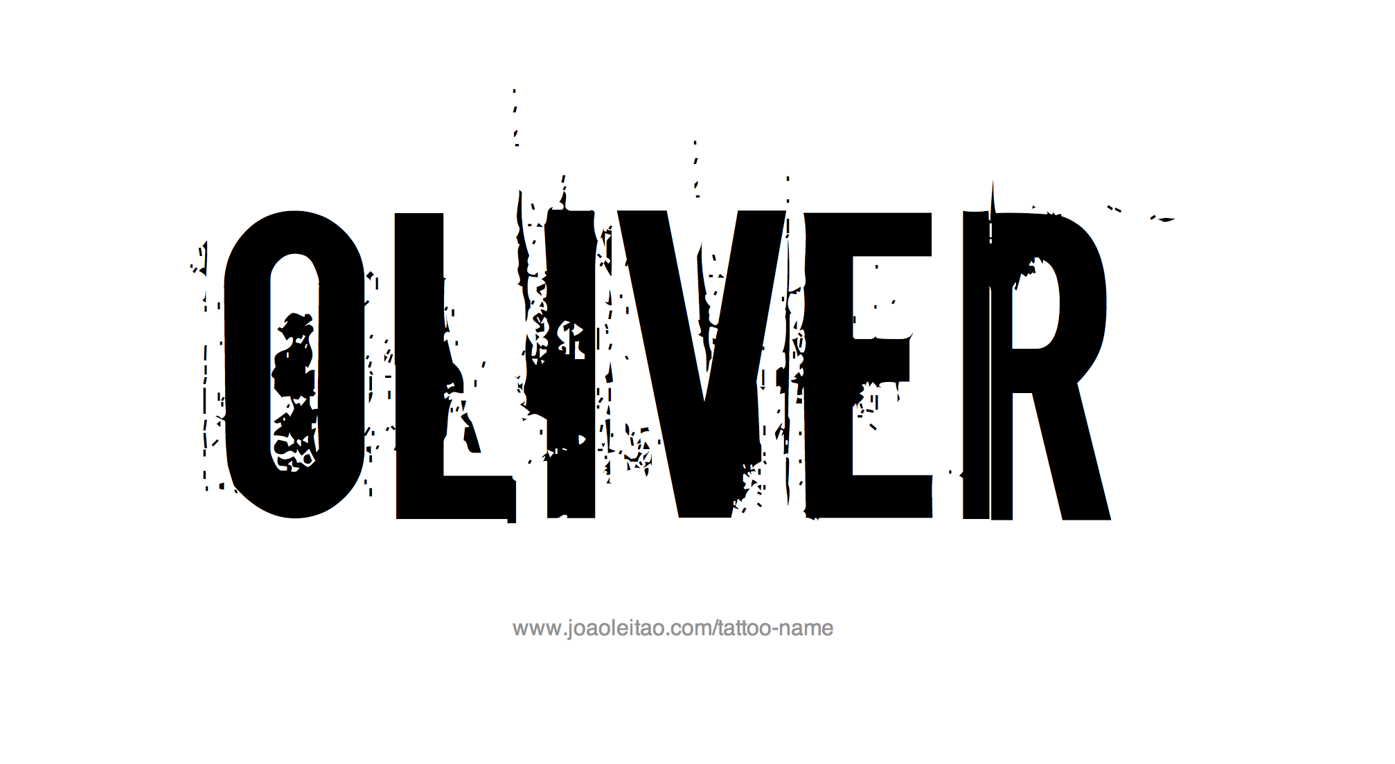 Tattoo Design Name Oliver 