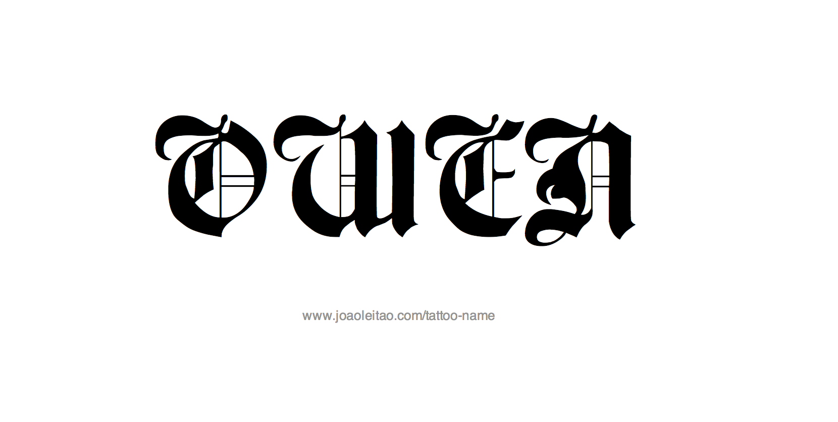 Tattoo Design Name Owen 