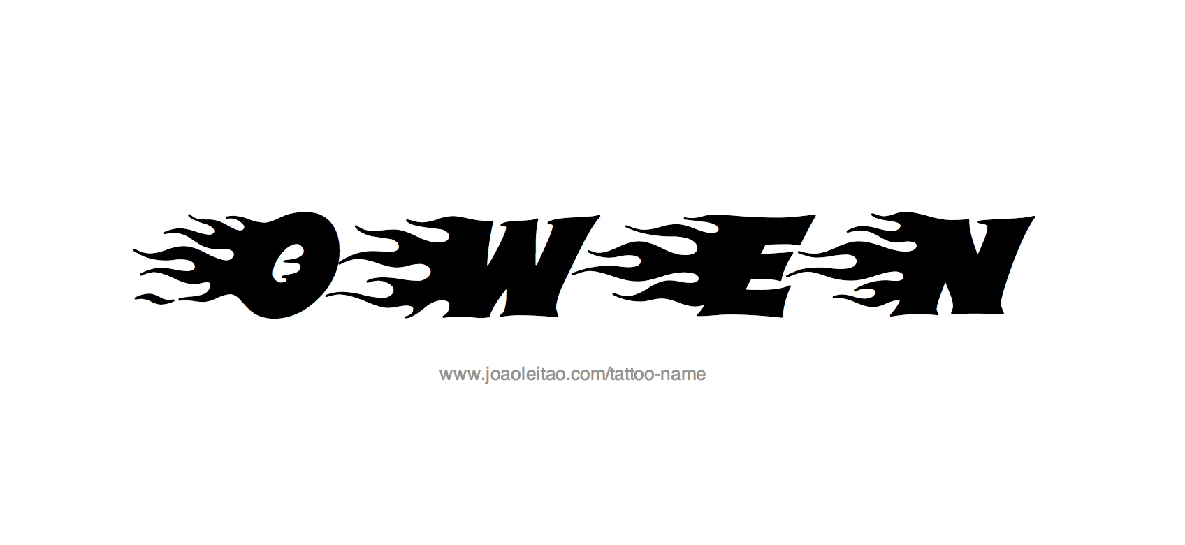 Tattoo Design Name Owen 