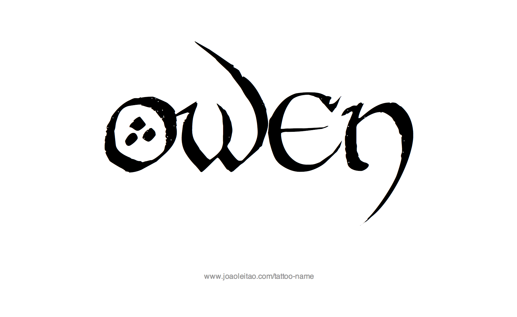 Tattoo Design Name Owen 