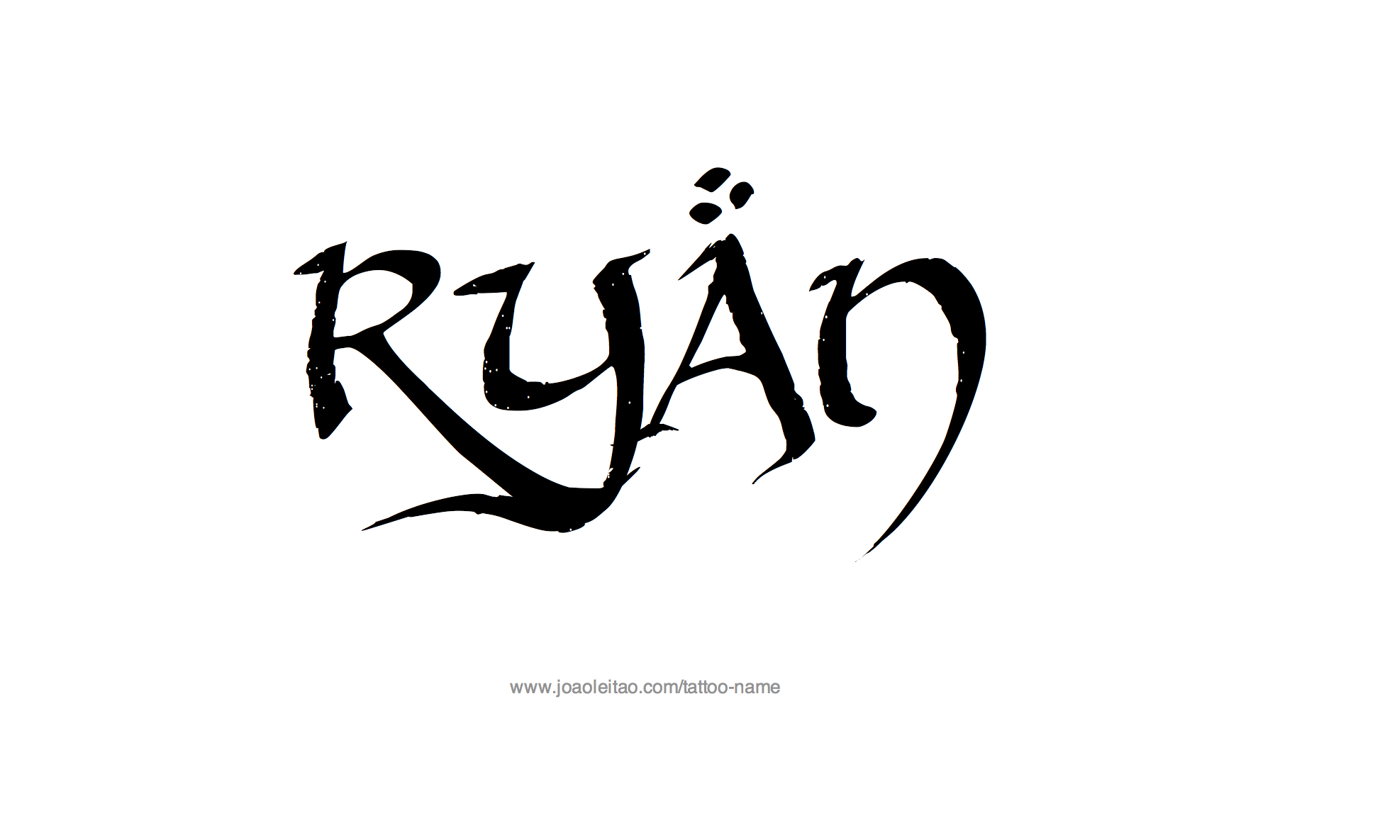 Tattoo Design Name Ryan 