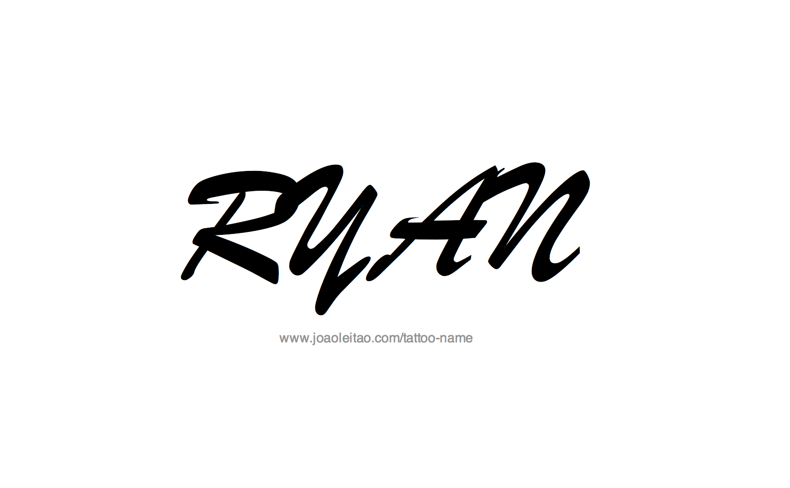 Tattoo Design Name Ryan 