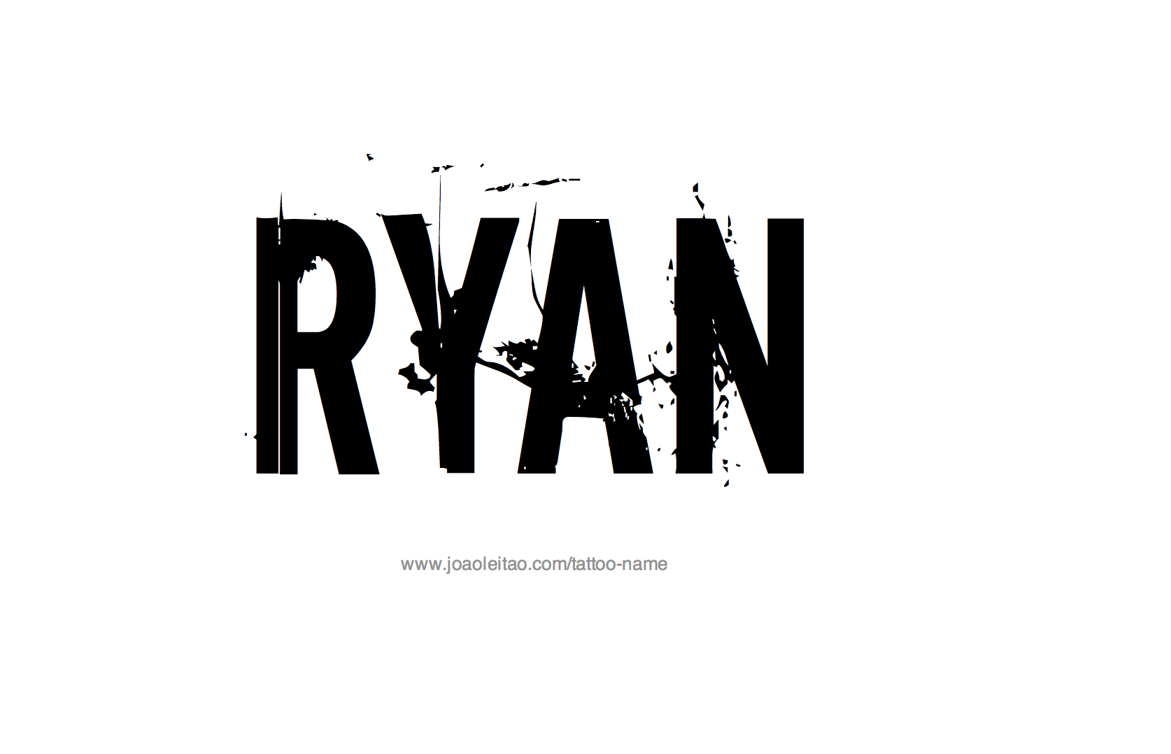 Tattoo Design Name Ryan 