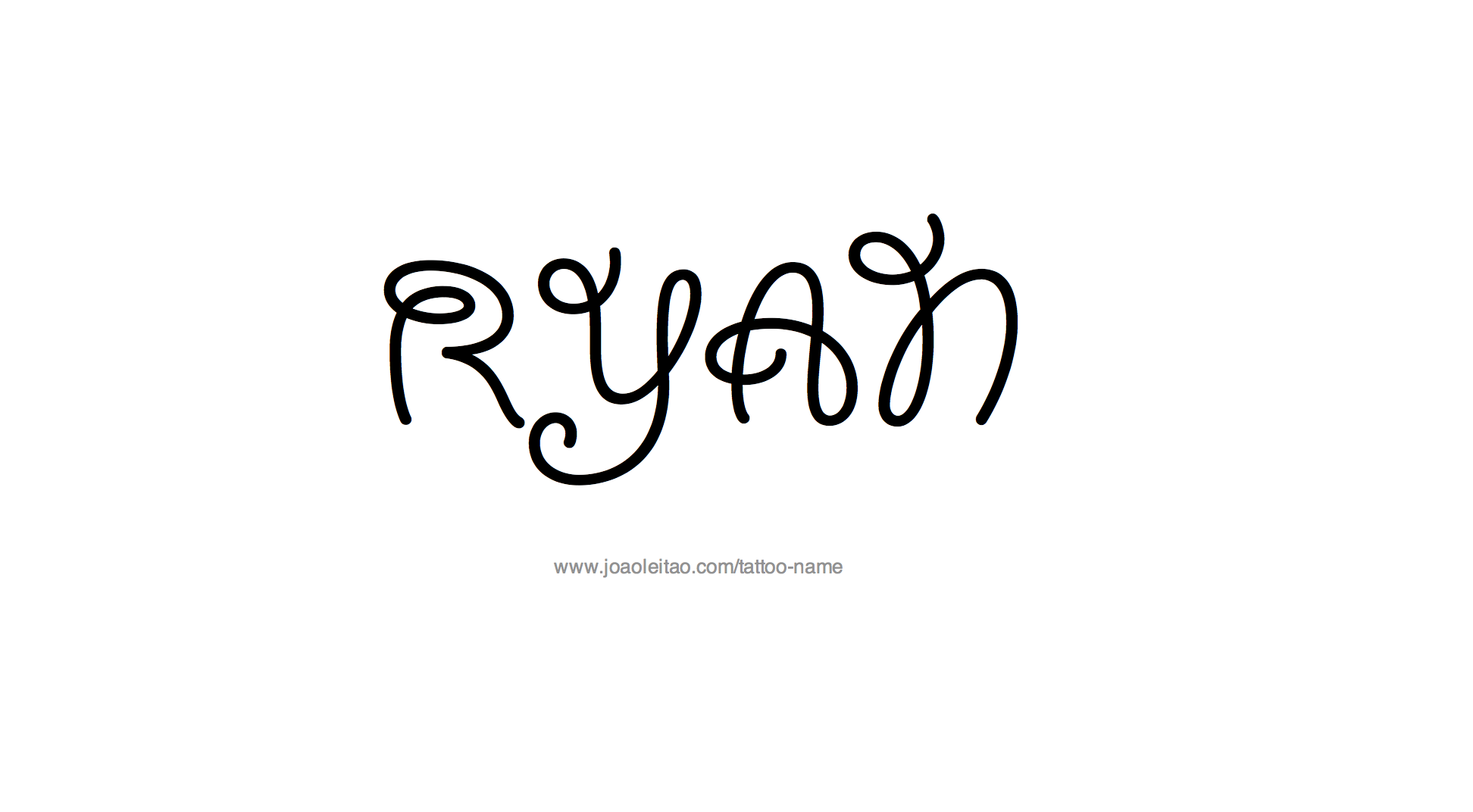 Tattoo Design Name Ryan 