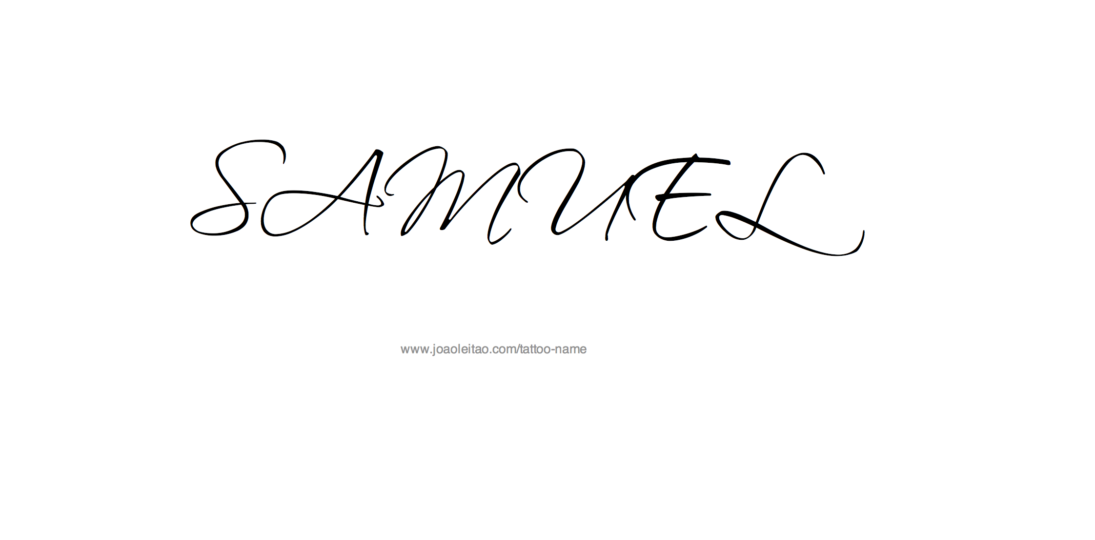 Tattoo Design Name Samuel 