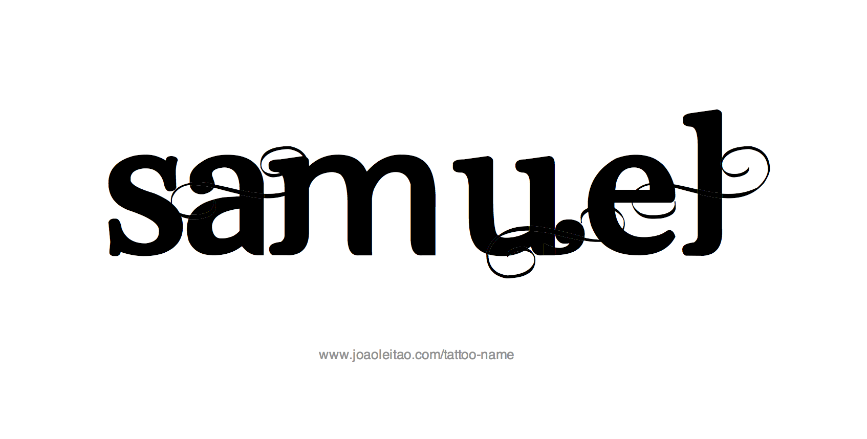 Tattoo Design Name Samuel 