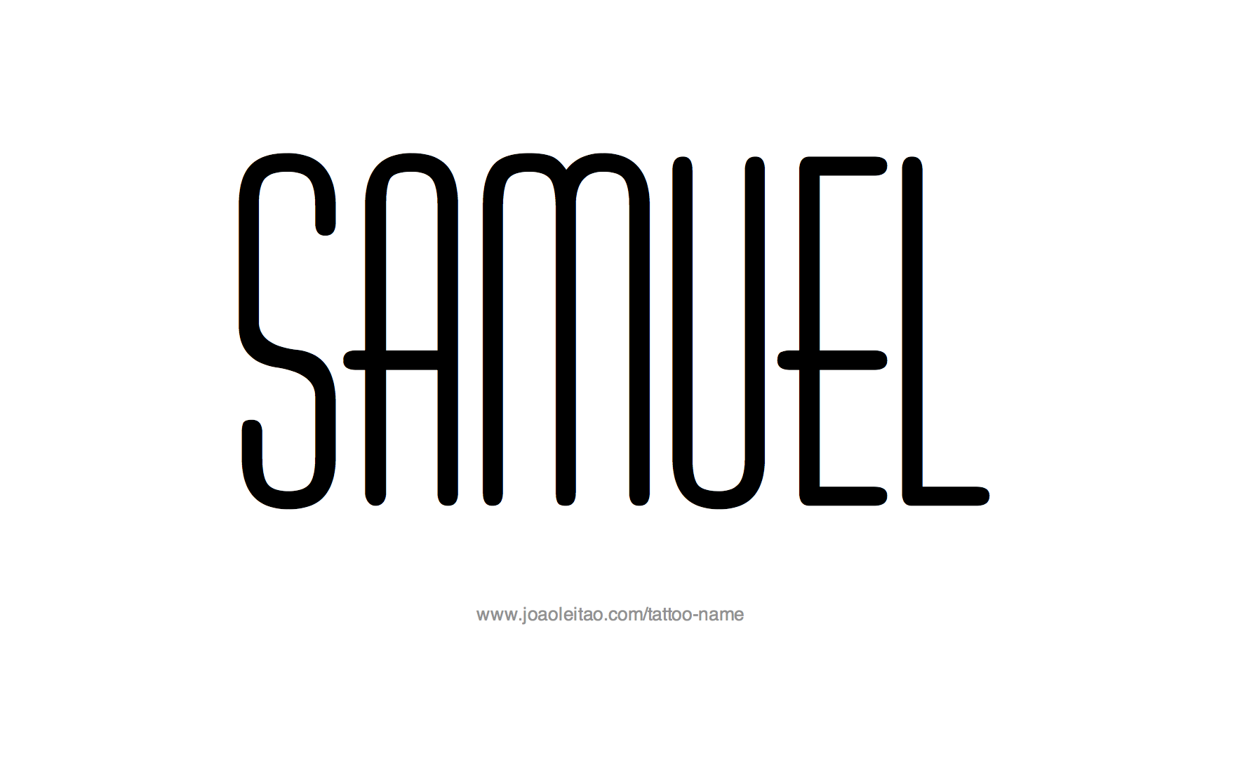 Tattoo Design Name Samuel 