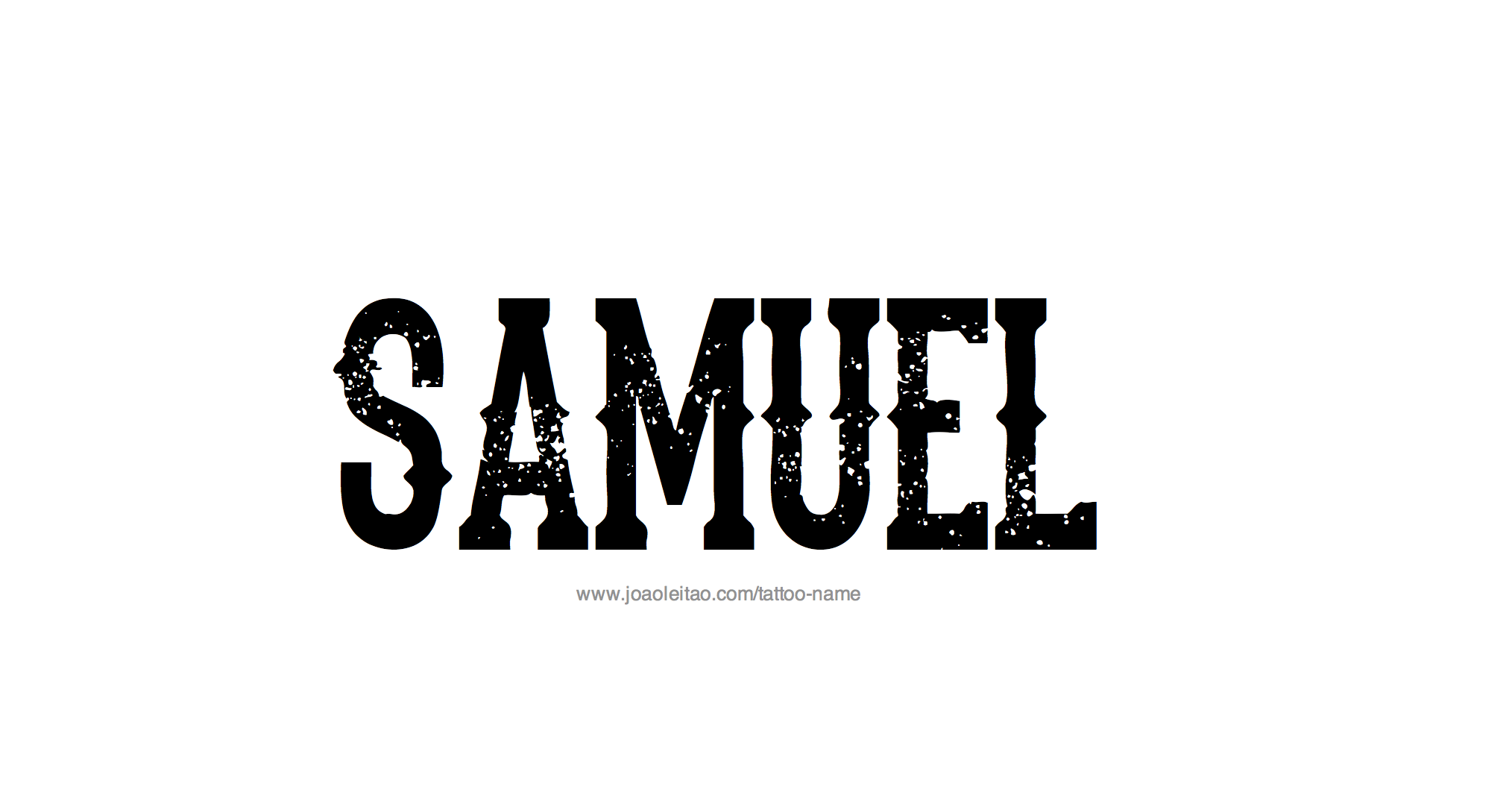 Tattoo Design Name Samuel 