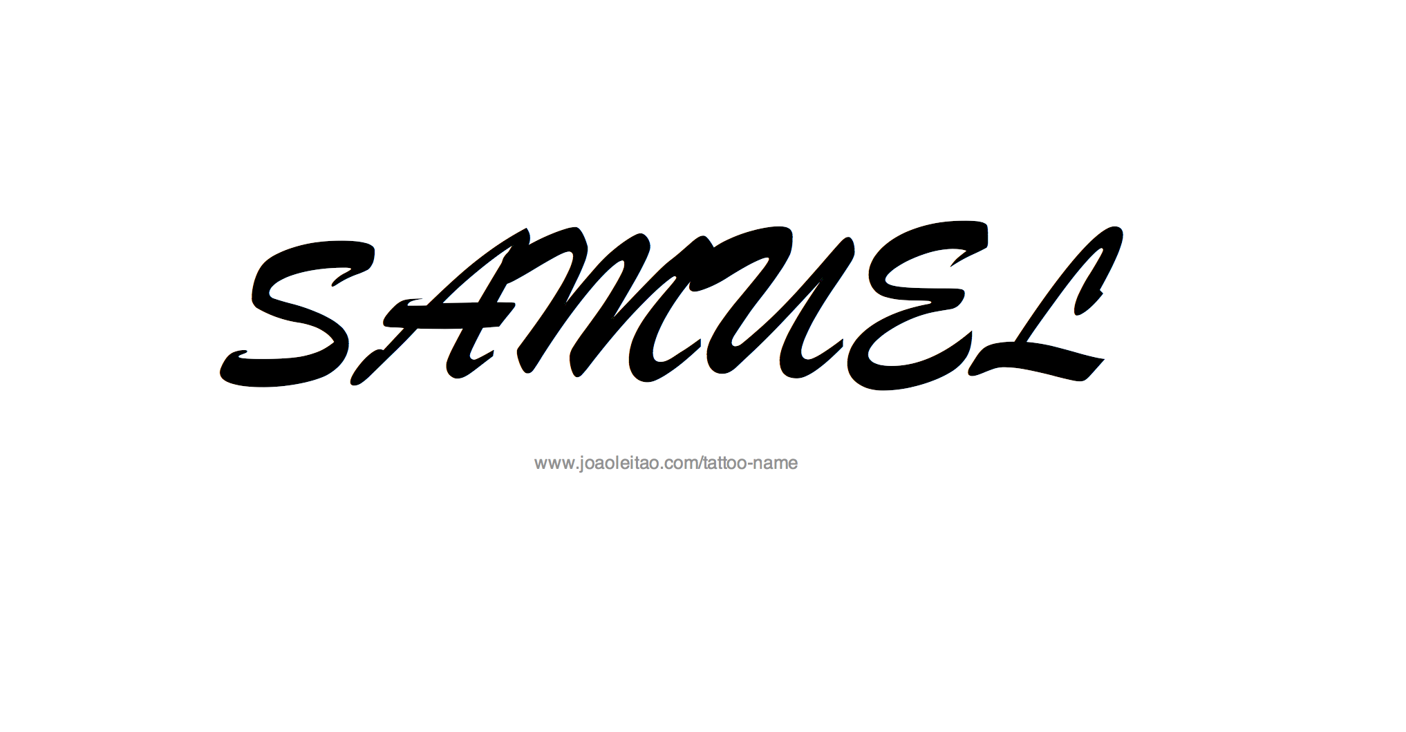 Tattoo Design Name Samuel 