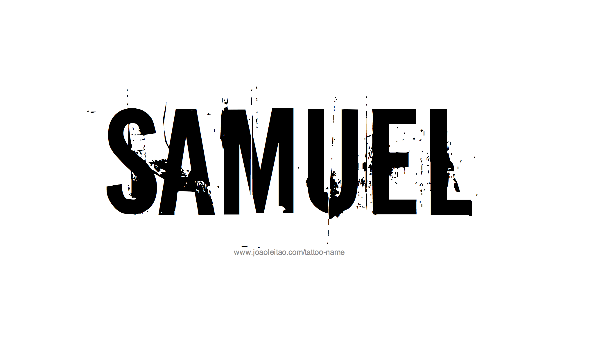 Tattoo Design Name Samuel 