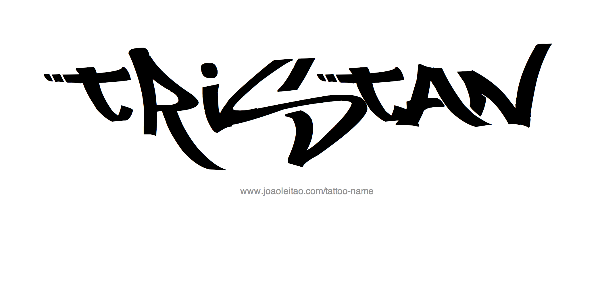 Tattoo Design Name Tristan 