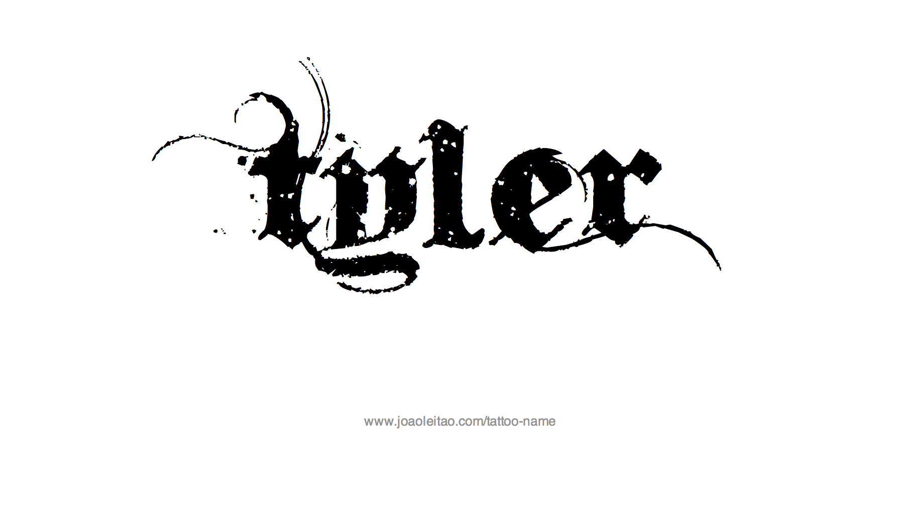 Tattoo Design Name Tyler 