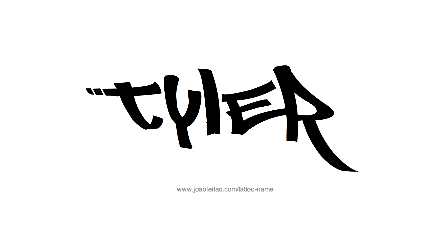 Tattoo Design Name Tyler 