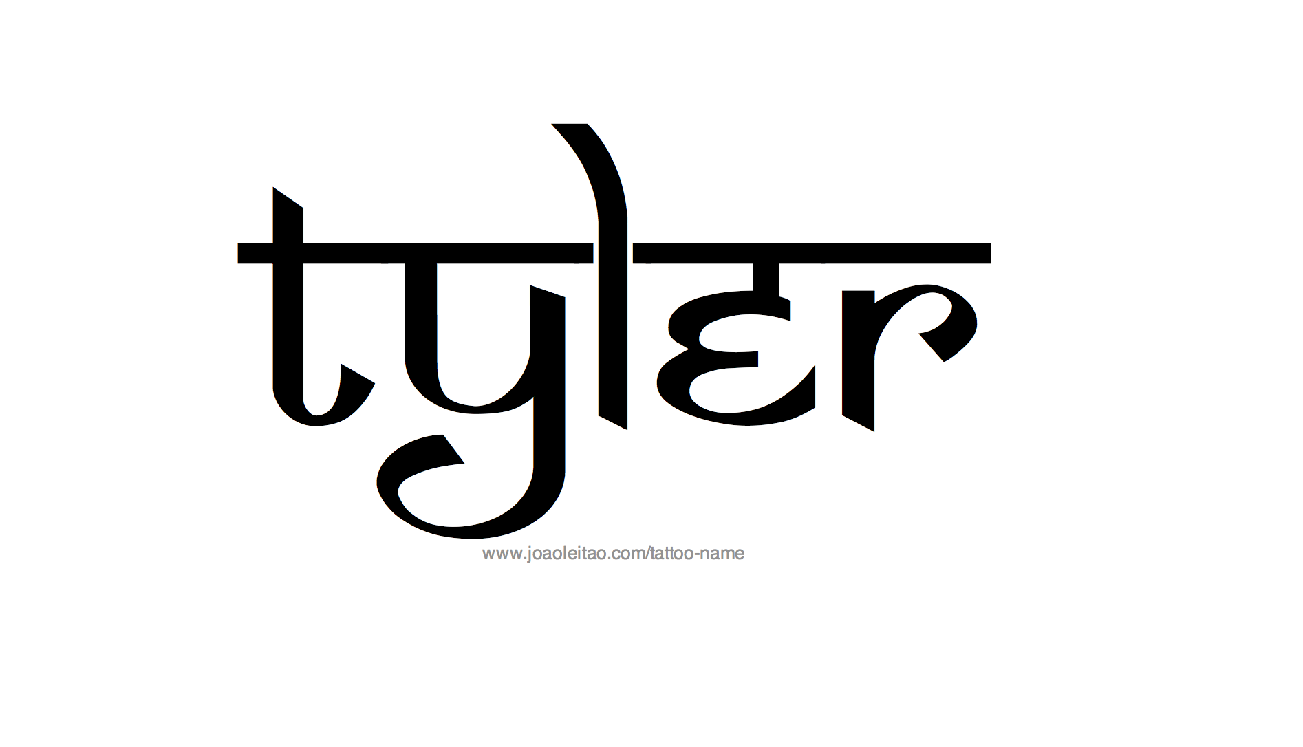 Tattoo Design Name Tyler 