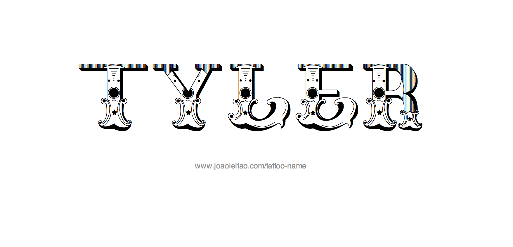 Tattoo Design Name Tyler 