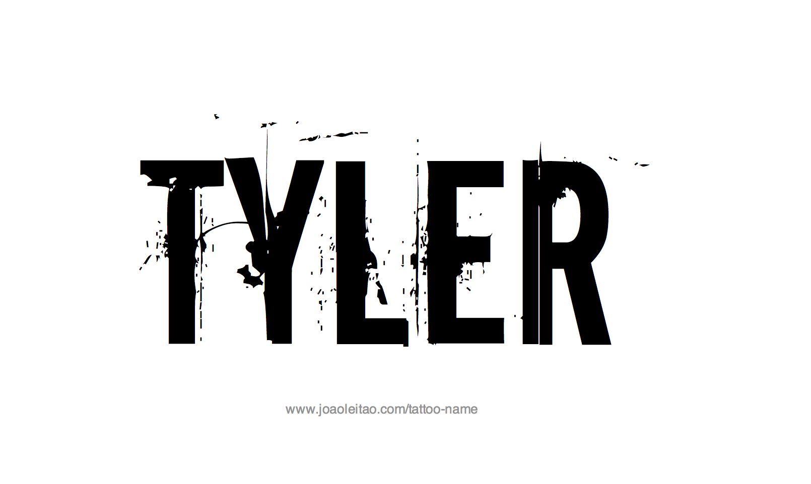 Tattoo Design Name Tyler 