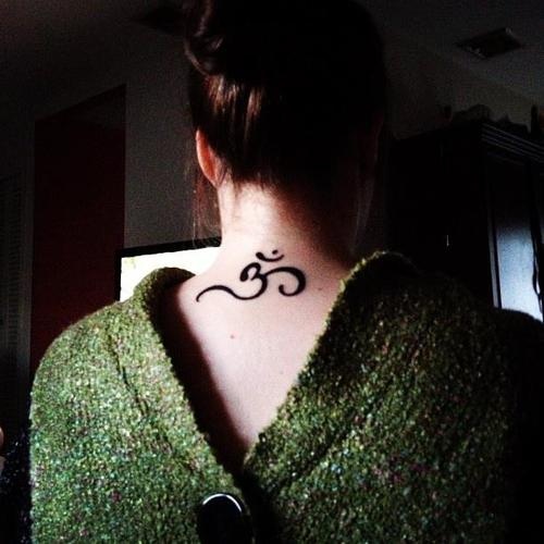 Arabic name tattoo designs - best girls neck tattoos ideas