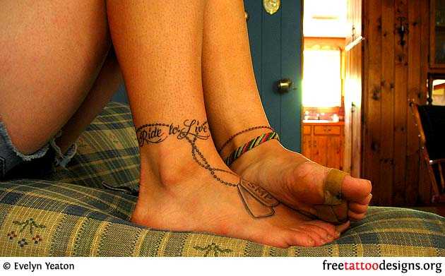 Ankle Tattoos - TrueArtists