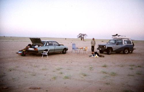 Dormir en route Mauritania deserto do saara