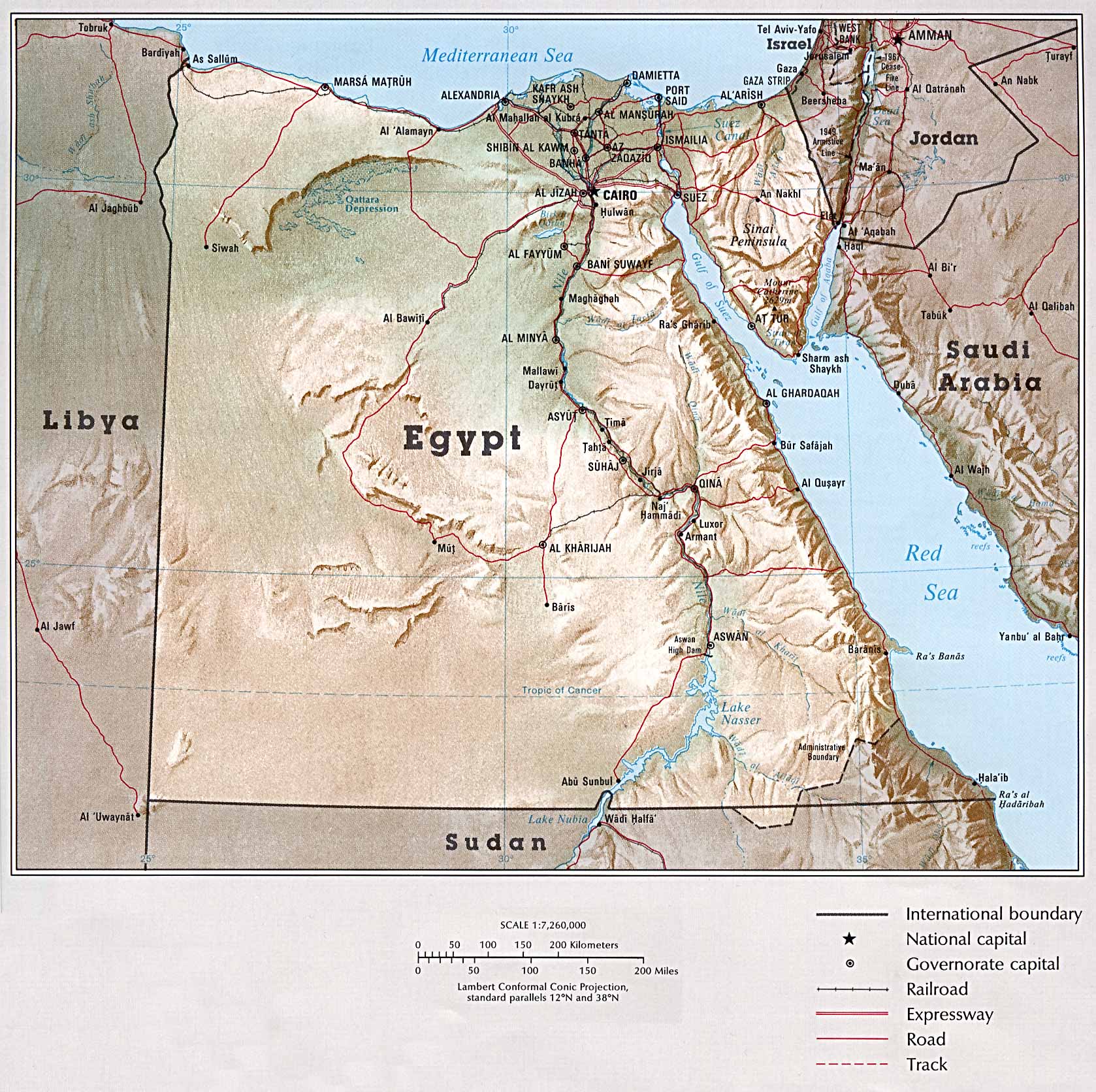 mapa tours egipto 2023