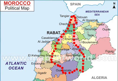 Preparativos dos viajantes para Portugal, Espanha e Marrocos