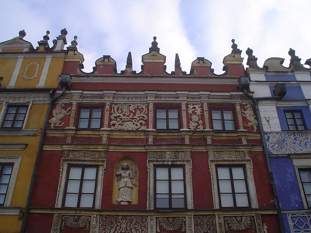 Fotografias da Praça Principal de Zamosc