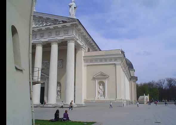 Vilnius, cidade UNESCO no Báltico, Lituânia