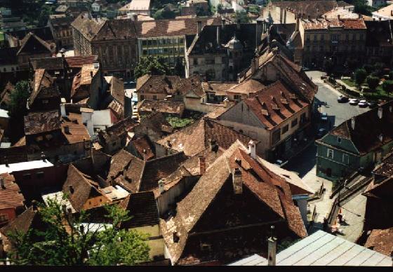 Cidade Medieval UNESCO de Sighisoara, Transilvânia Roménia