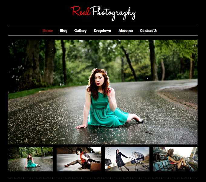 Real Photography WordPress Theme