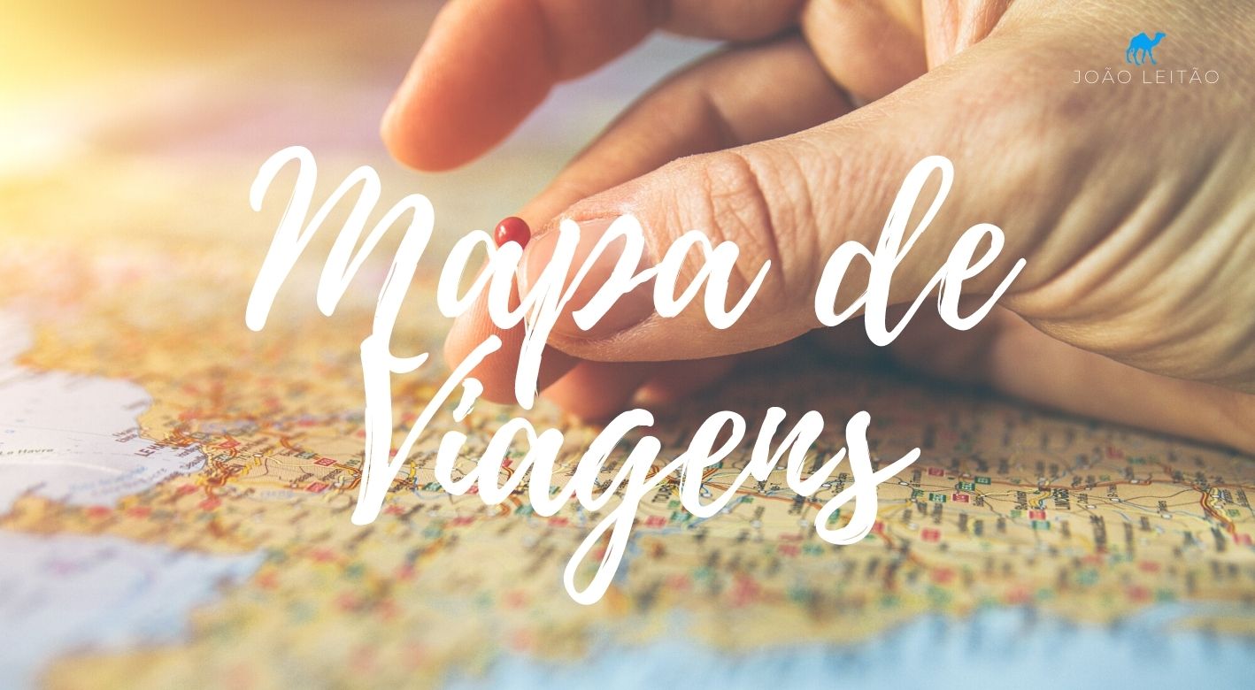 Criar mapa de viagens com países visitados