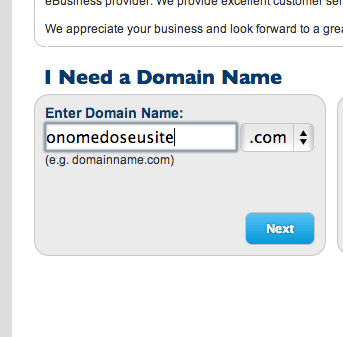 Como montar site internet