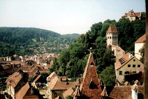 Sighisoara cidade na Transilvânia, Roménia