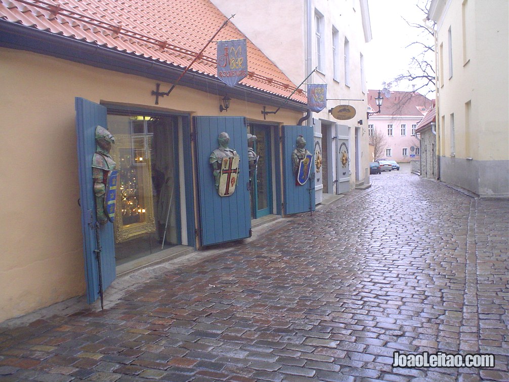 Fotografia de Tallinn, capital da Estónia