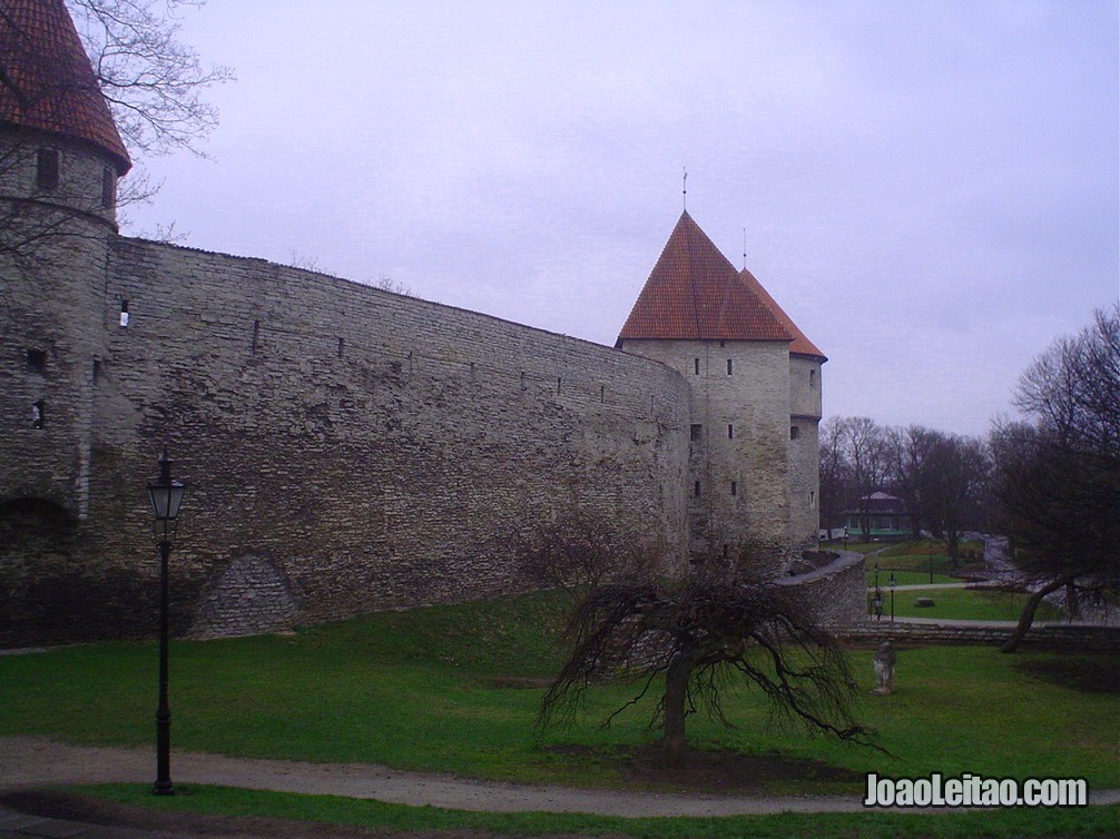 Fotografia de Tallinn, capital da Estónia