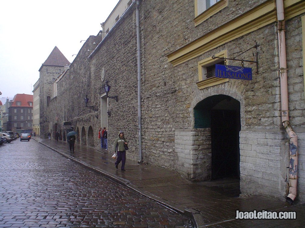 Fotografia de Tallinn, capital da Estónia