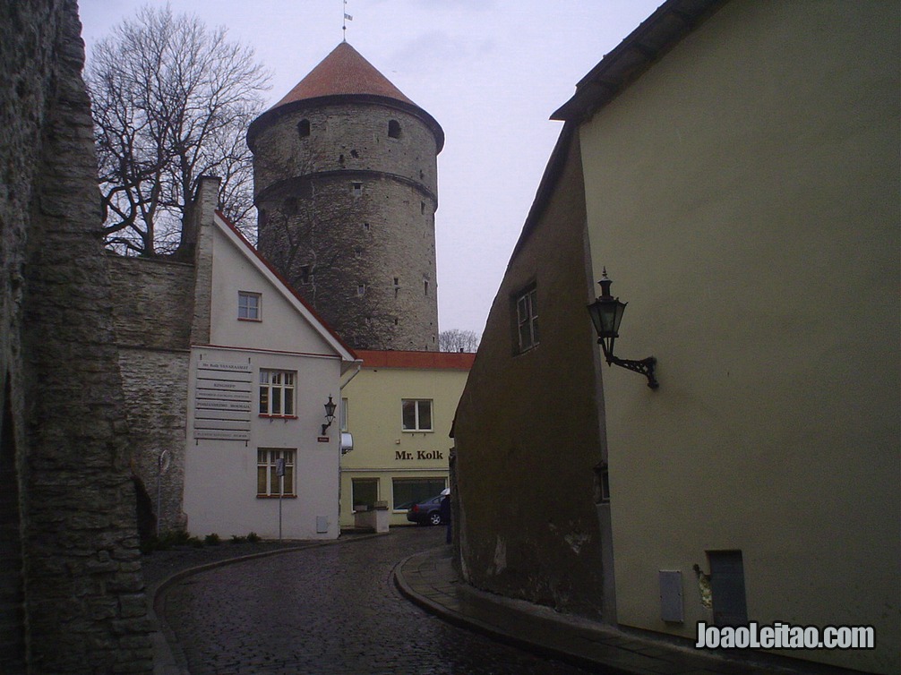 Fotografia de Tallinn, capital da Estónia