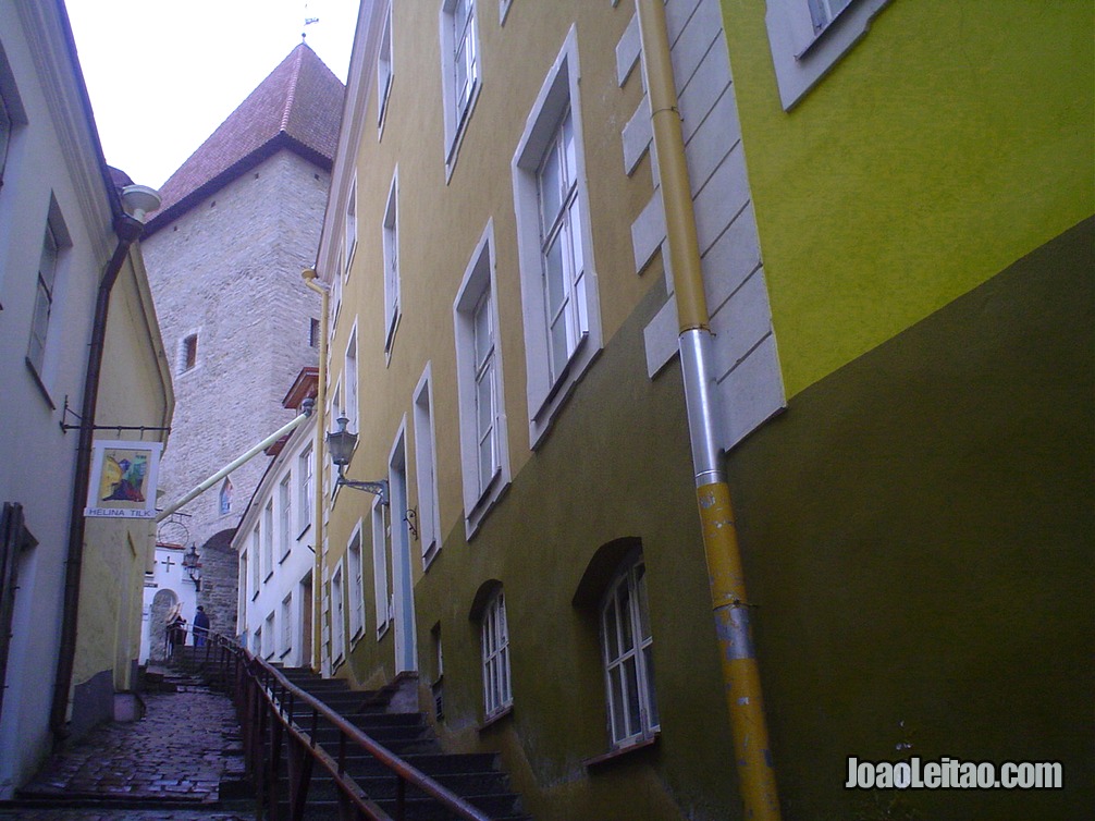 Fotografia de Tallinn, capital da Estónia