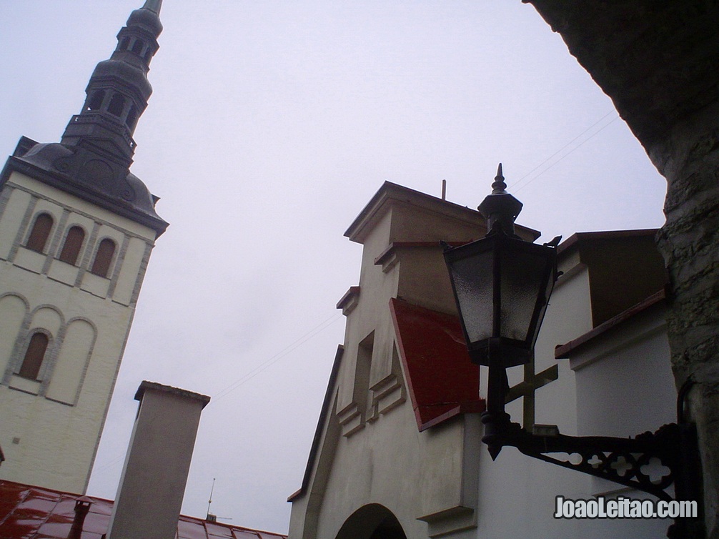 Fotografia de Tallinn, capital da Estónia