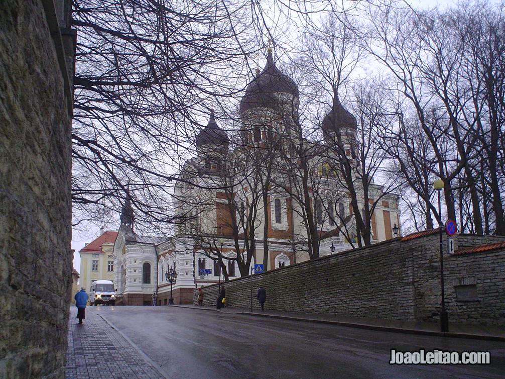 Fotografia de Tallinn, capital da Estónia