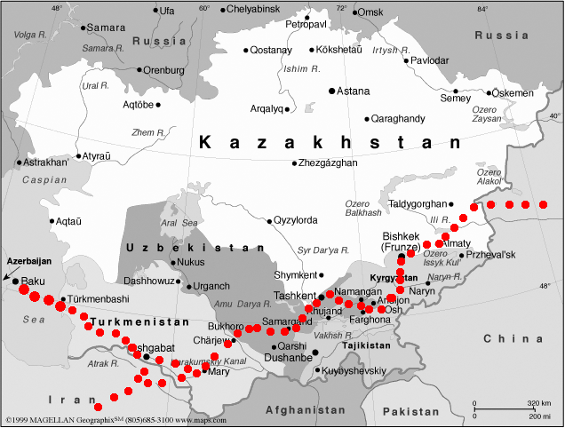 Viagem 1 mês na Ásia Central: Turquia até à China 33