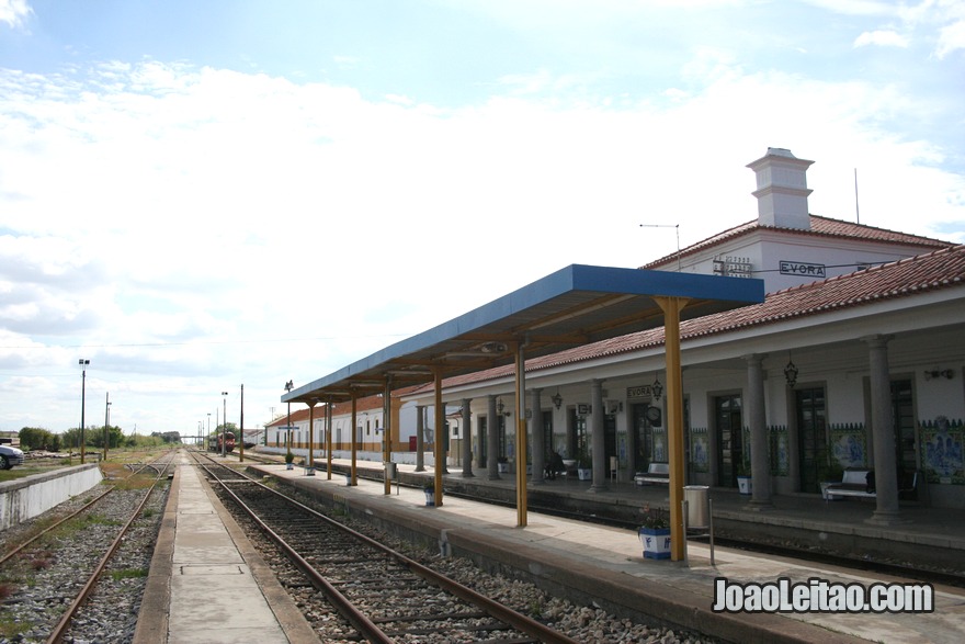 Estação de comboios em Évora