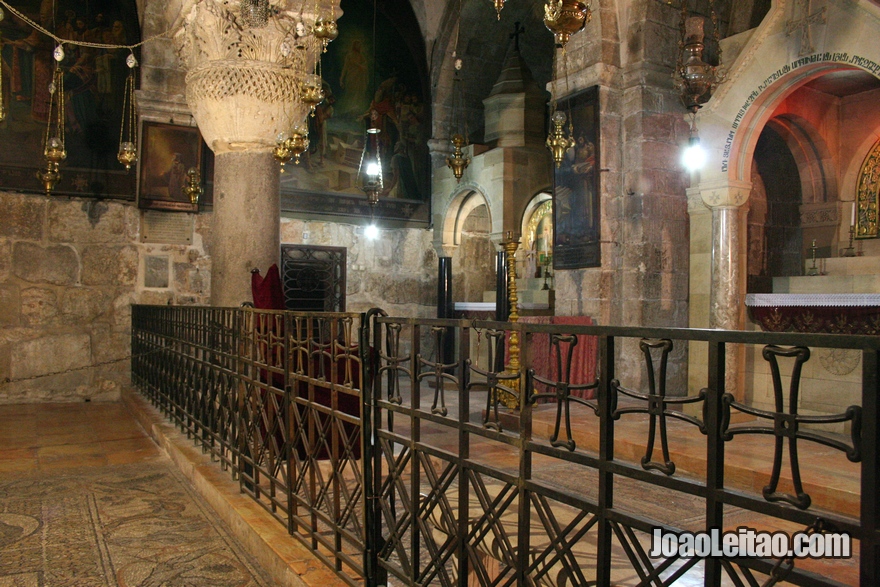 Santo Sepulcro: local da crucificação de Jesus