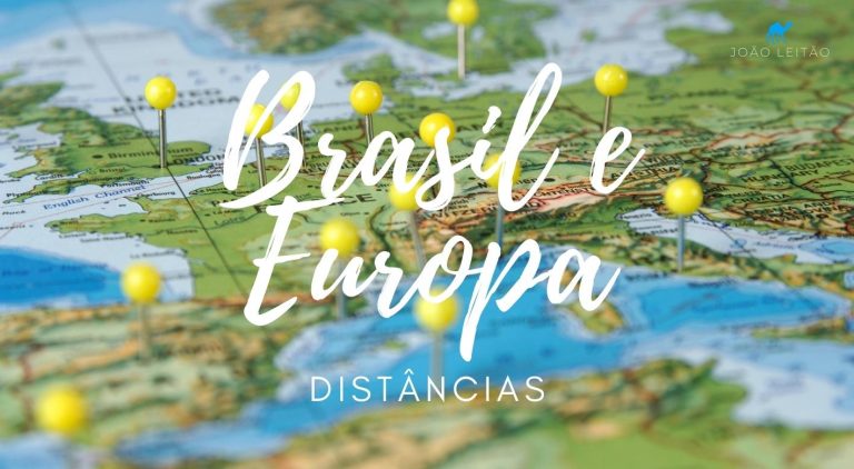 Distância entre o Brasil e Europa - Rio de Janeiro