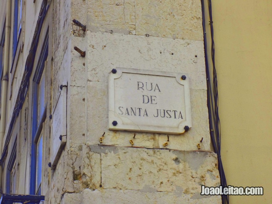 Foto da placa da Rua Augusta
