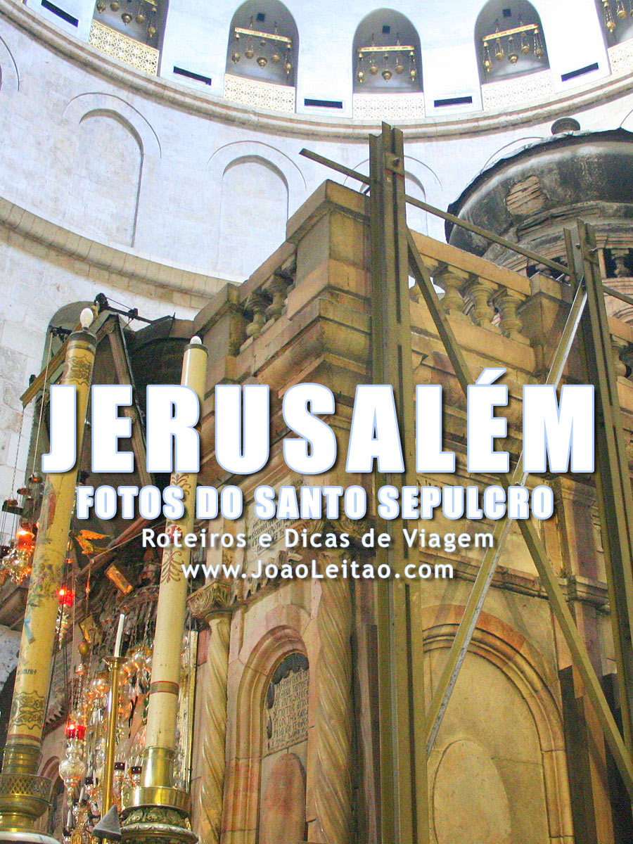 Fotos local onde Jesus Cristo foi crucificado, Santo Sepulcro